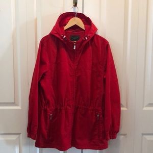Women’s Pacific Trail Wind Breaker-classic red, LG
